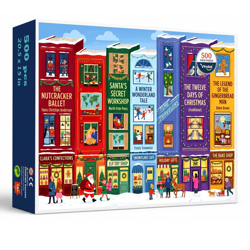 Storybook Street 500 piece jigsaw puzzle